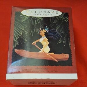Hallmark Keepsake Ornament - Pocahontas in Canoe